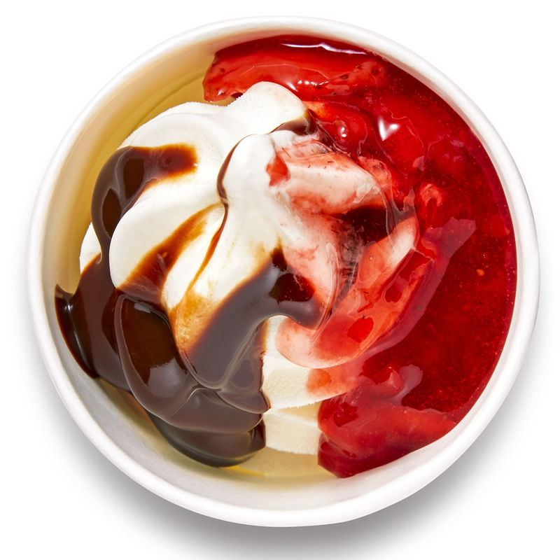 チョコレートストロベリーサンデー