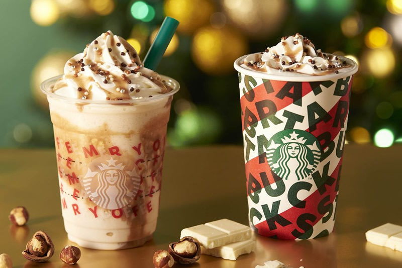 ナッティ ホワイト チョコレート フラペチーノ モカ