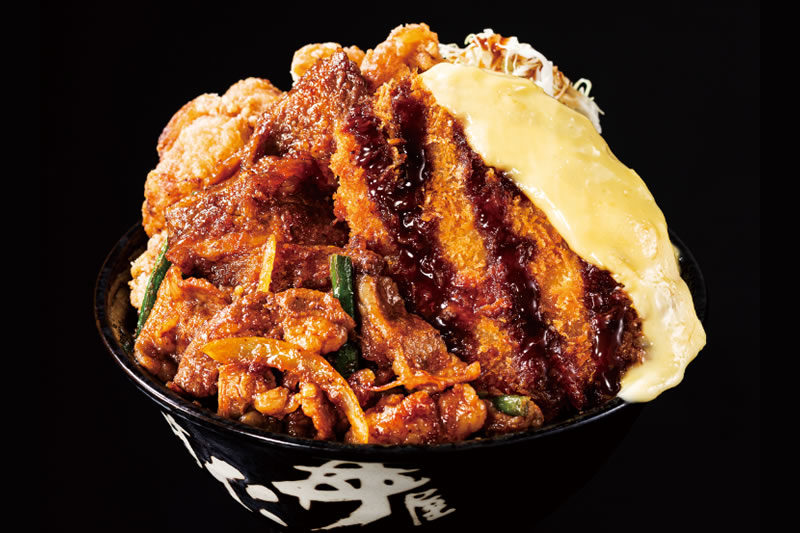 すた丼屋 爆肉W盛り