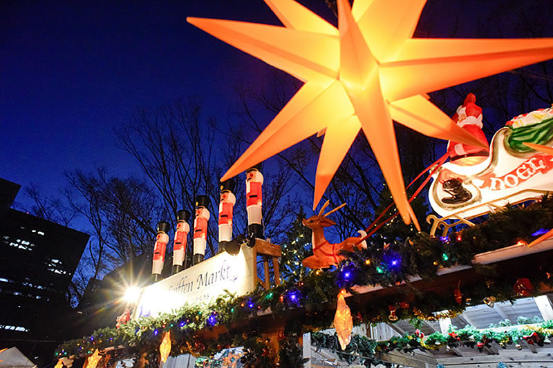 美味しいドイツ料理や雑貨の買物が楽しめる 東京クリスマスマーケット 日比谷公園で12月10日 25日まで