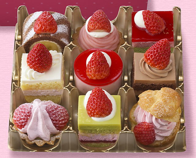 コージーコーナー いちご プチケーキセット