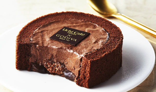 Uchi Café×GODIVA ショコラロールケーキ