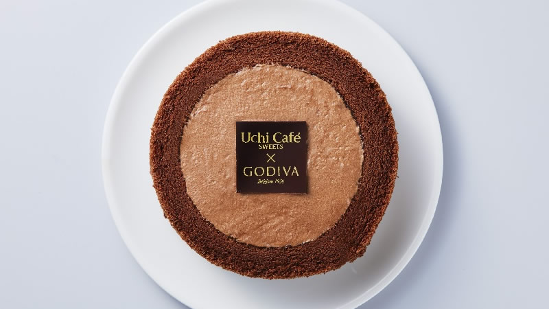 Uchi Café×GODIVA ショコラロールケーキ