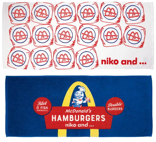 マクドナルド福袋 フェイスタオル