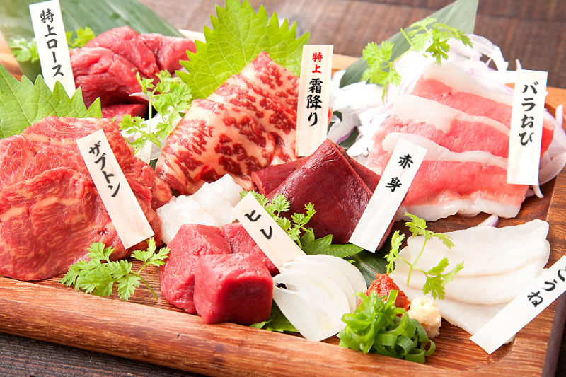 馬肉酒場三村上野店 馬刺