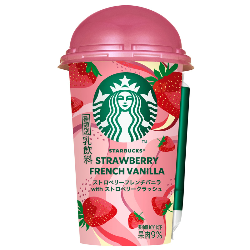 ストロベリーフレンチバニラwithストロベリークラッシュ
