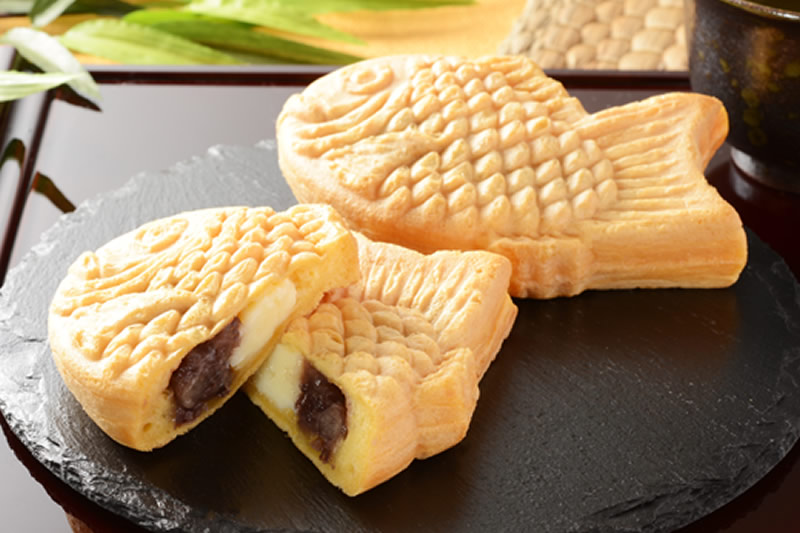 ローソン×八天堂 あんバタかすたーどたい焼き