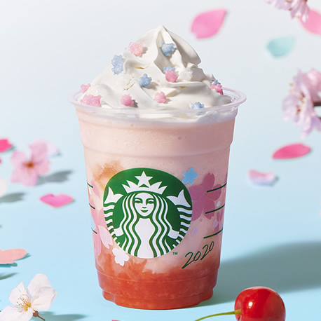 さくら さくらんぼ フラペチーノ