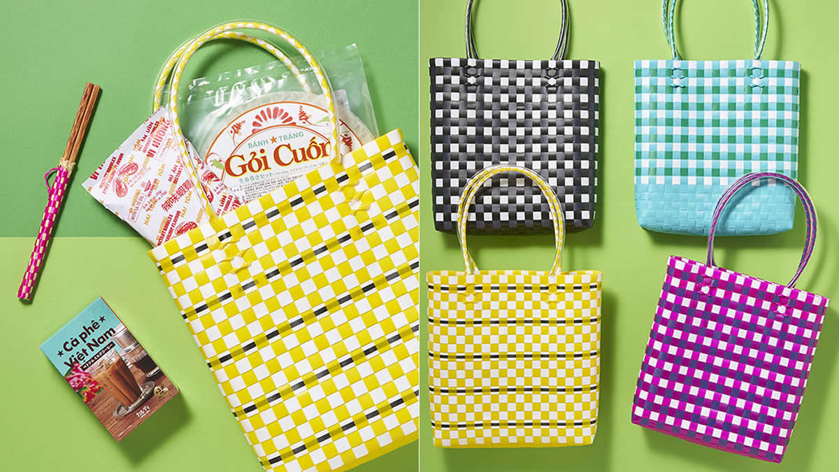 カルディコーヒー サイゴンバッグ 販売中 ベトナムコーヒー 木製の箸 生春巻などがセットに