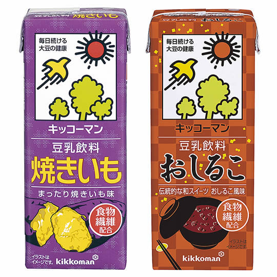 キッコーマン豆乳飲料 焼きいも おしるこ