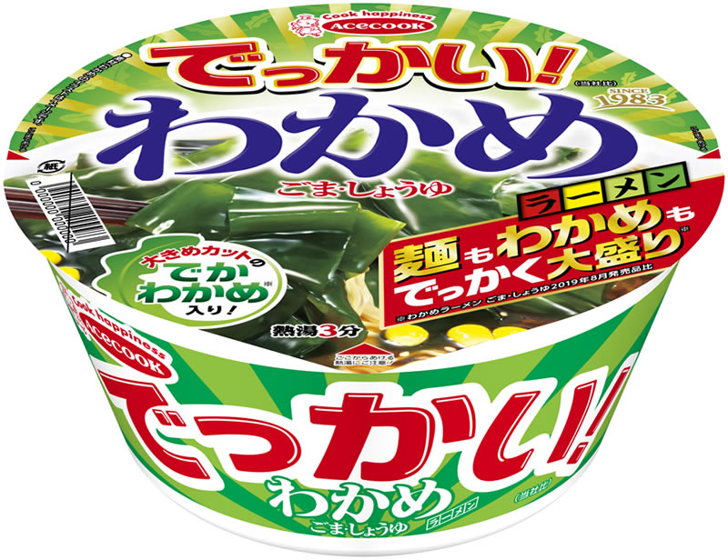 エースコック でっかい わかめラーメン