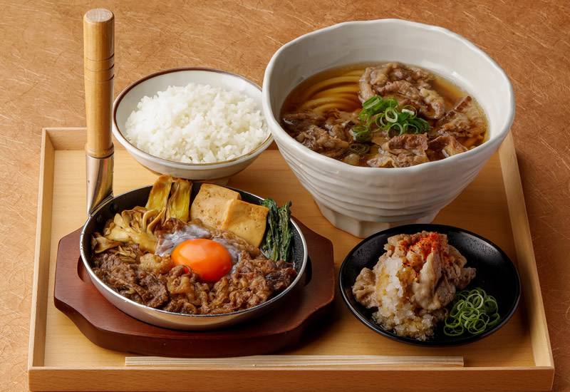 丸亀製麺 神戸牛づくし膳