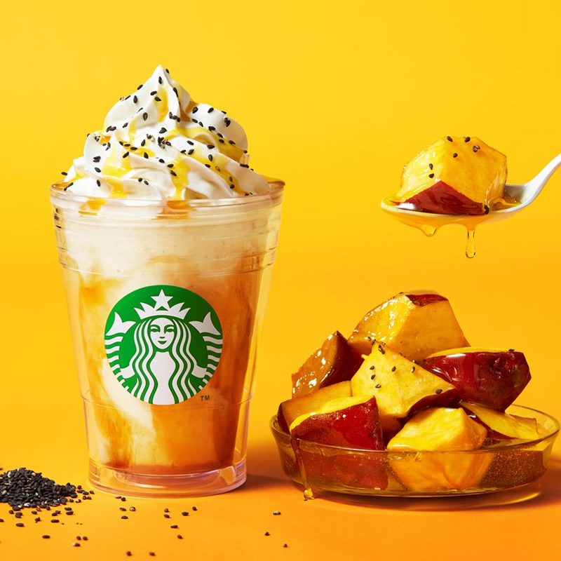 スターバックス 大学芋 フラペチーノ