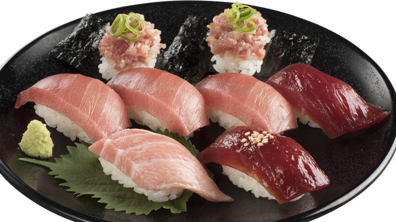 スシロー 天然インド鮪8貫盛り
