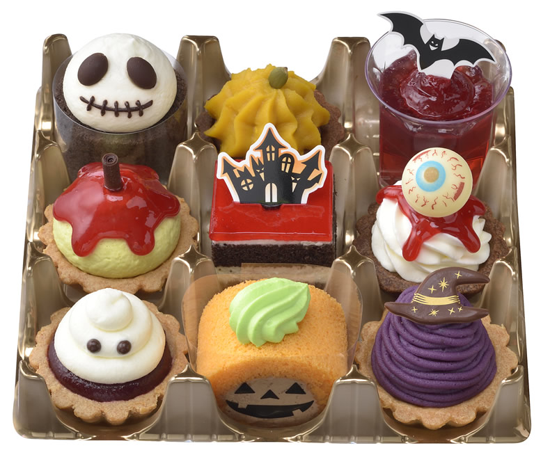銀座コージーコーナー ハロウィン プチケーキセット
