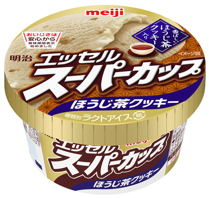 明治 エッセルスーパーカップ ほうじ茶クッキー