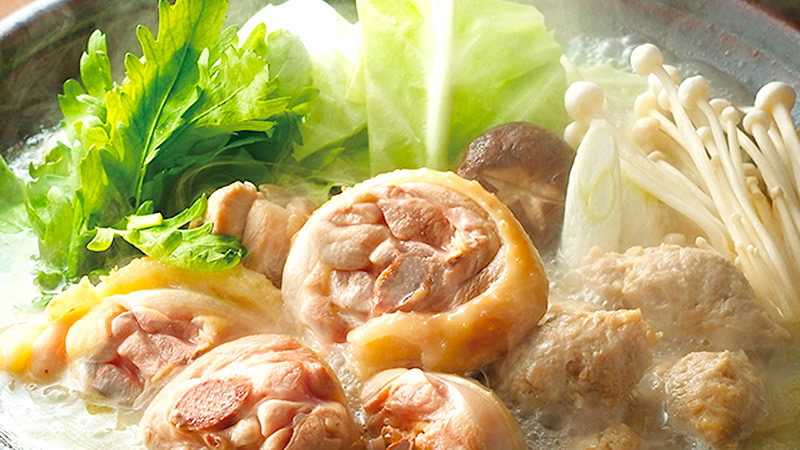 濃厚鶏白湯鍋