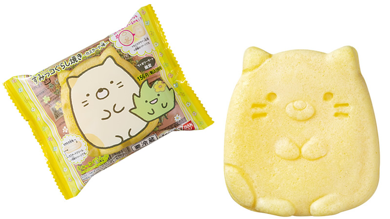 もちもちすみっコぐらし焼き カスタード味 ねこ