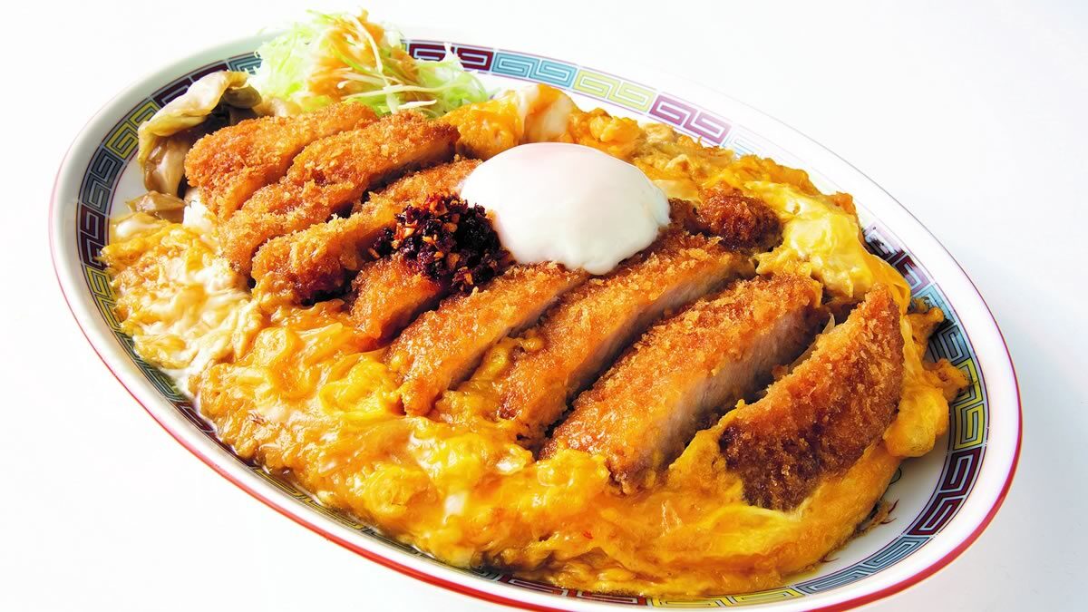 大阪王将 情熱追い玉カツ丼