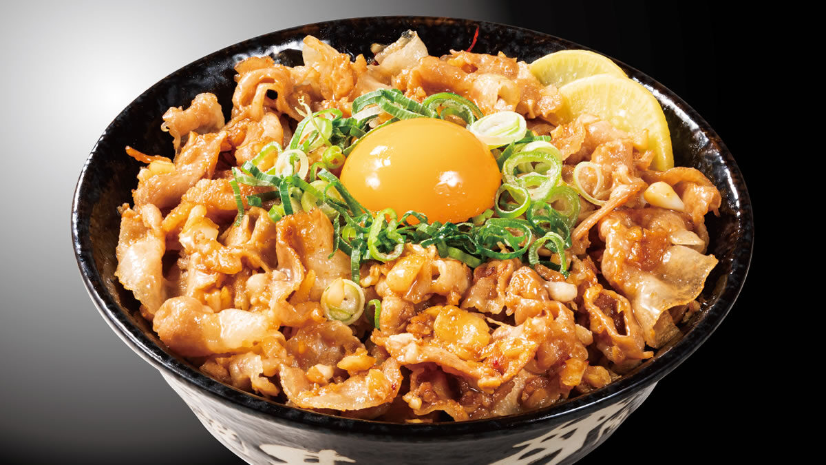 背脂にんにくクラッシュすた丼