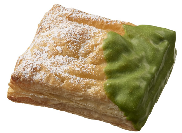 宇治抹茶チョコあずき白玉パイ