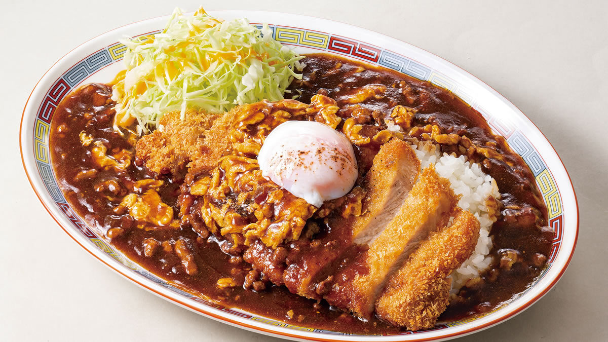 大阪王将「元気盛り ハッスル麻婆カツライス」