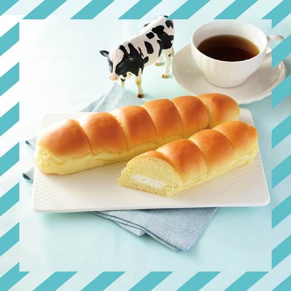 LAWSON BAKERY×生クリーム専門店Milk MILKカスタードのちぎりパン