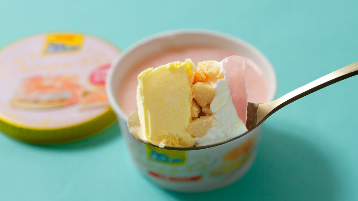 エッセルスーパーカップ Sweet's 白桃のタルト