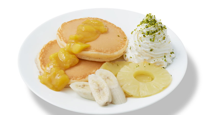 トロピカルフルーツパンケーキ