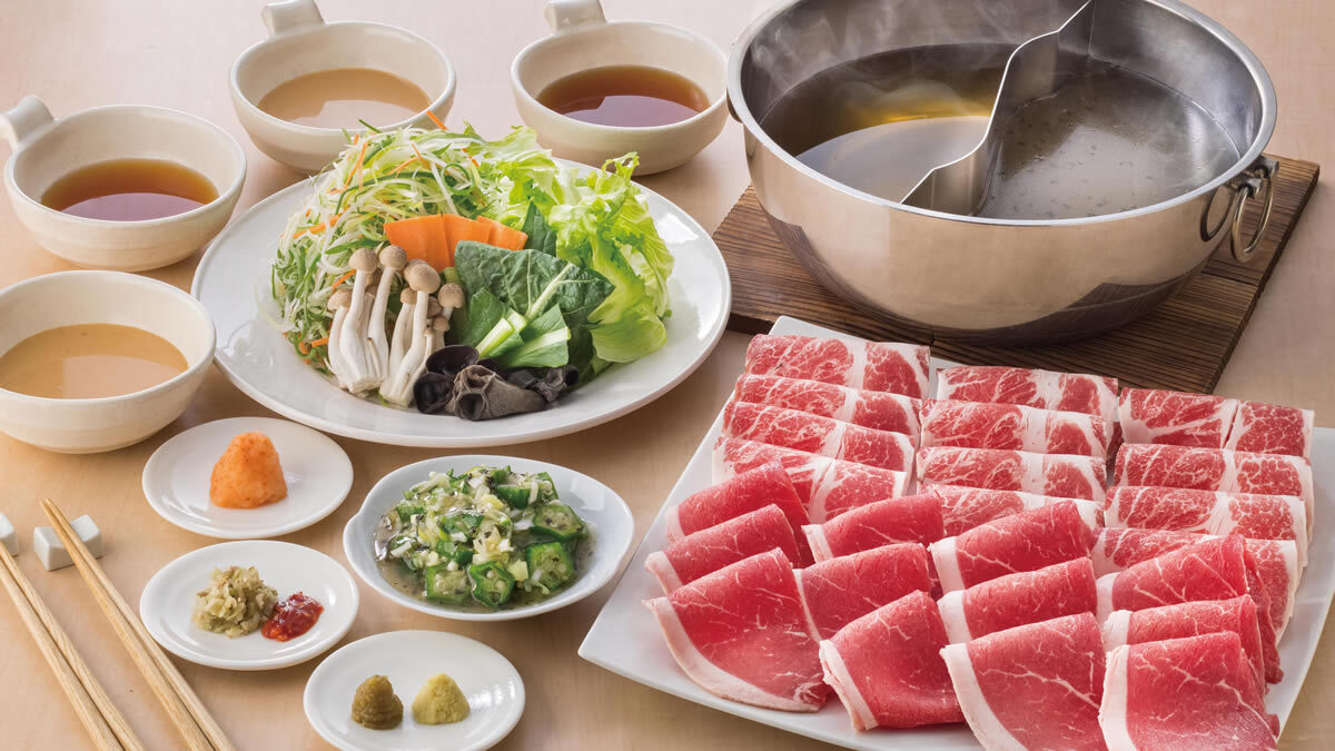 しゃぶ葉「牛いちぼ&イベリコ豚食べ放題」