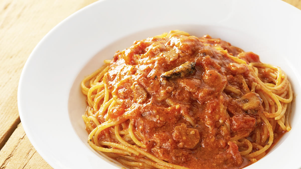カプリチョーザ「トマトとニンニクのスパゲティ」半額