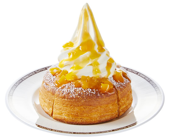 コメダ珈琲店 シロノワール 杏仁マンゴー