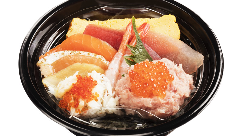 10種の海鮮丼