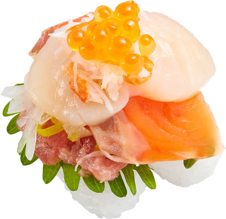 北海道 ほっぺた落ちそうな どさんこ盛り