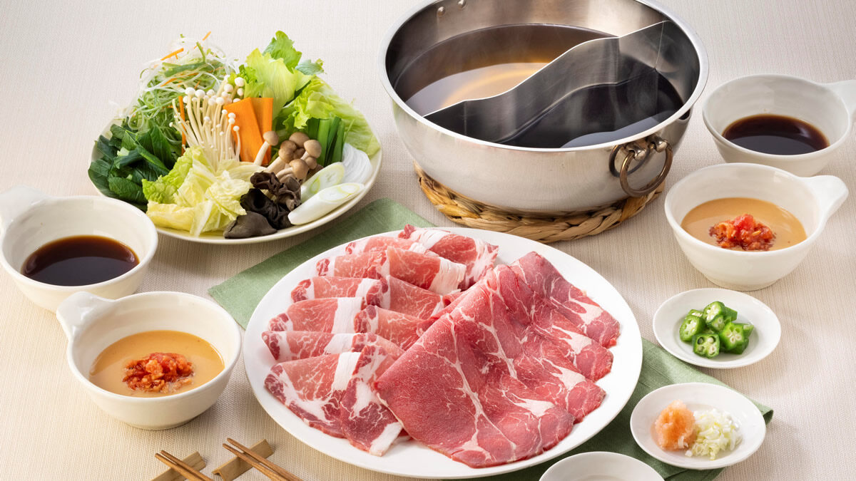 しゃぶ葉 ナチュラル牛ロース&イベリコ豚 食べ放題