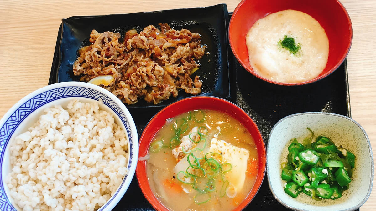 吉野家 定食全品10%オフ