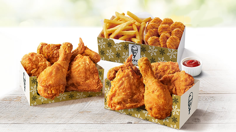 ケンタッキー ボリュームたっぷりな ウィンターパック 11月24日 12月22日まで販売