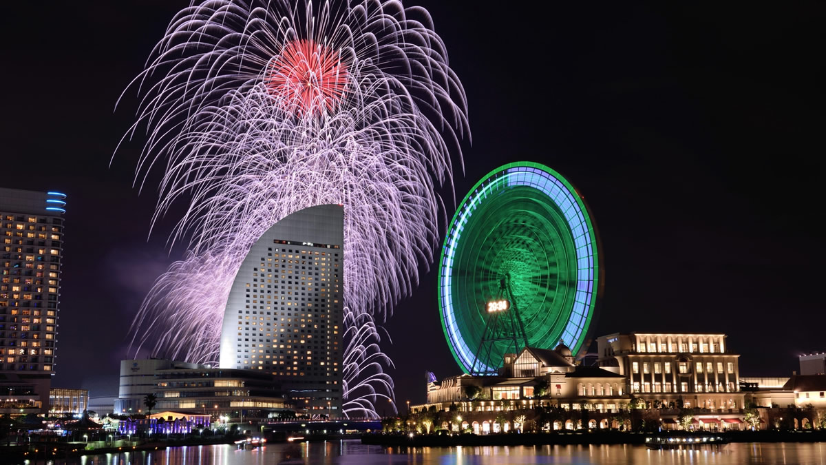 横浜開港祭22 臨港パークで6月2日開催 花火 ビームスペクタクルinハーバー やドローンショーも実施 時間も
