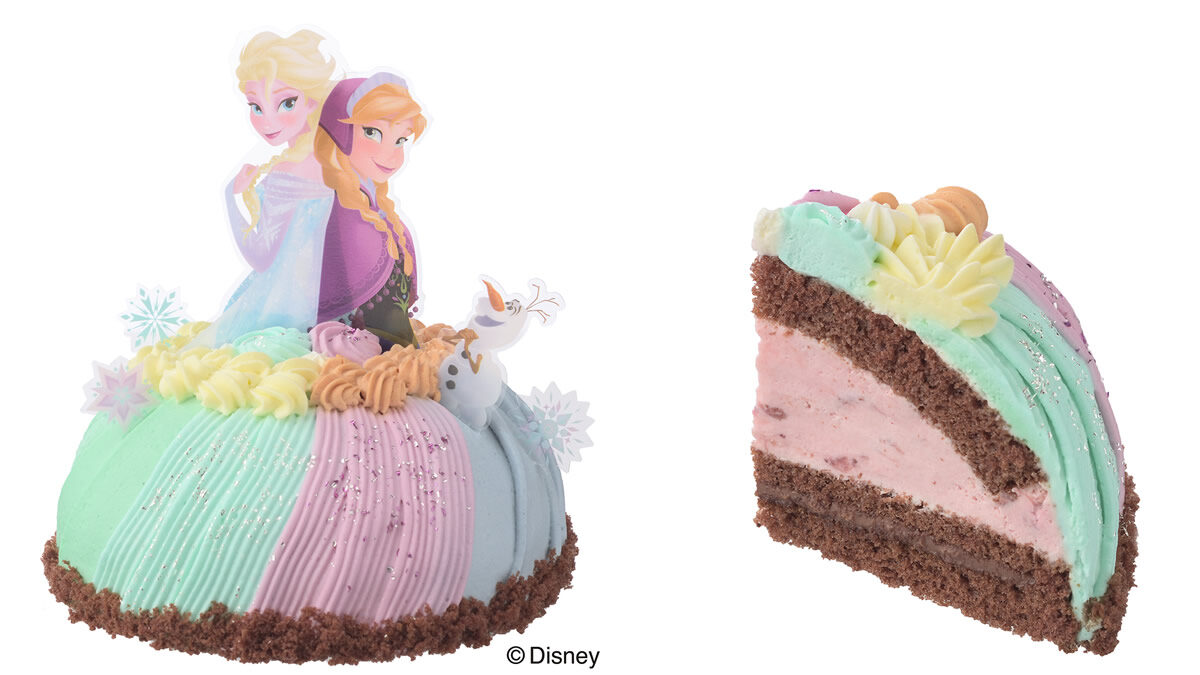 コージーコーナー「アナと雪の女王 デコレーションケーキ」