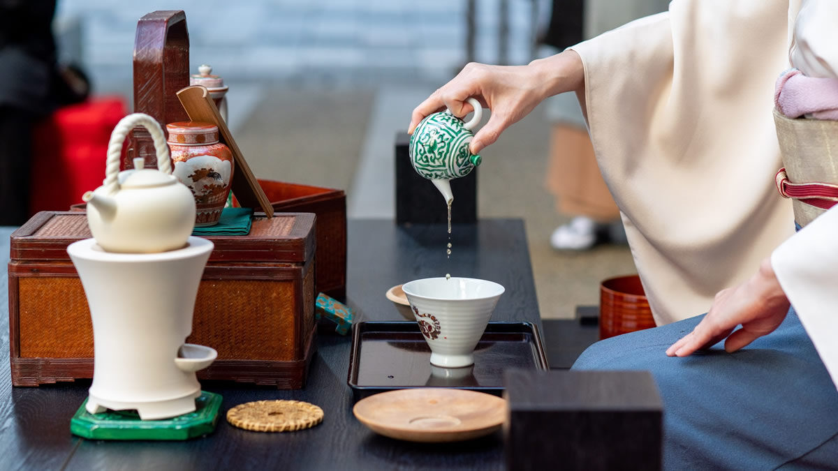 日本茶イベント「日本のお茶づくし