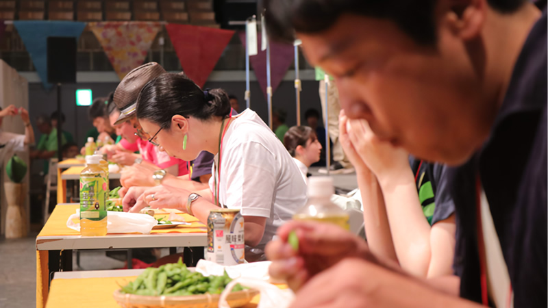 世界えだまめ早食い選手権