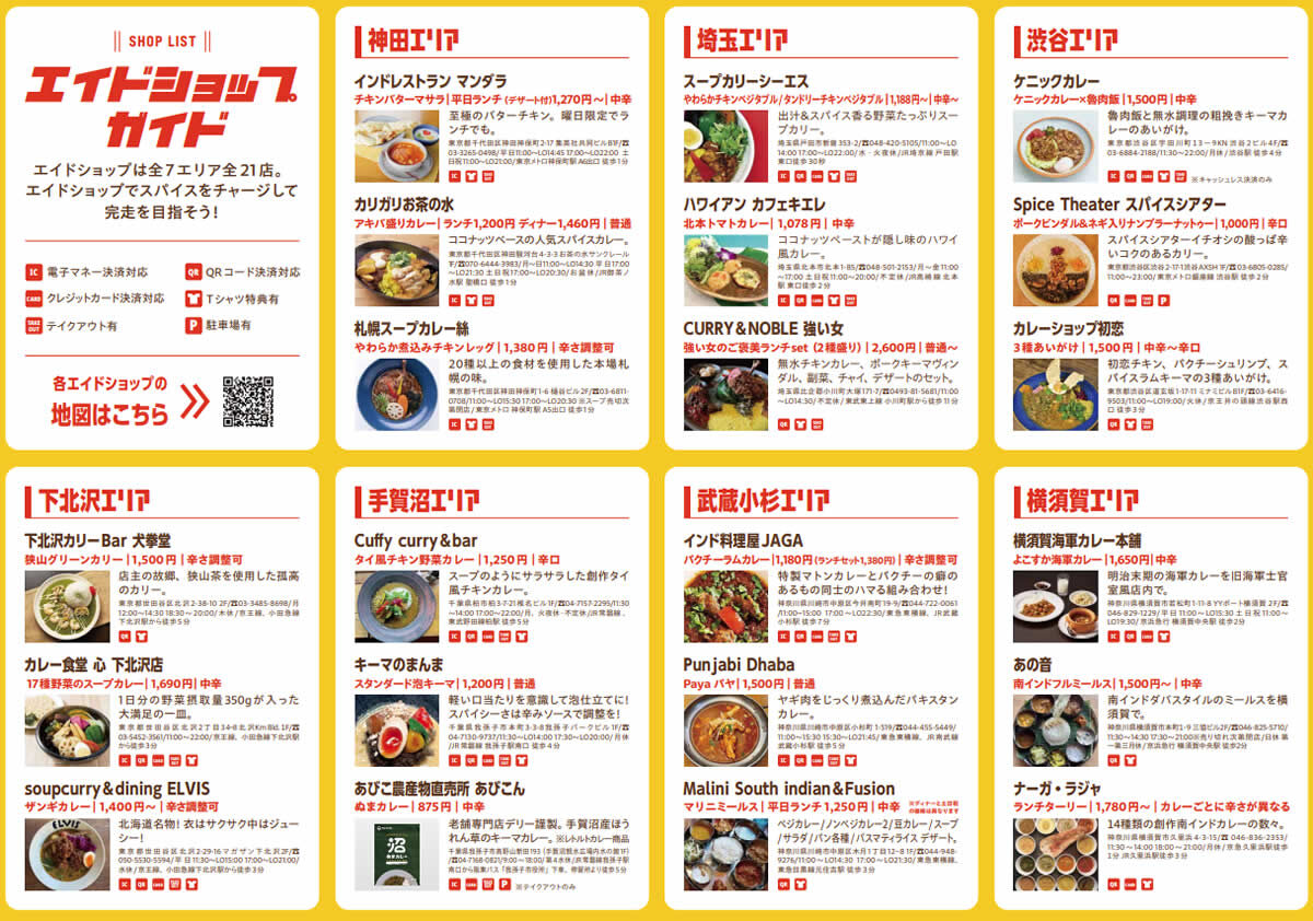 首都圏縦断カレーマラソンスタンプラリー