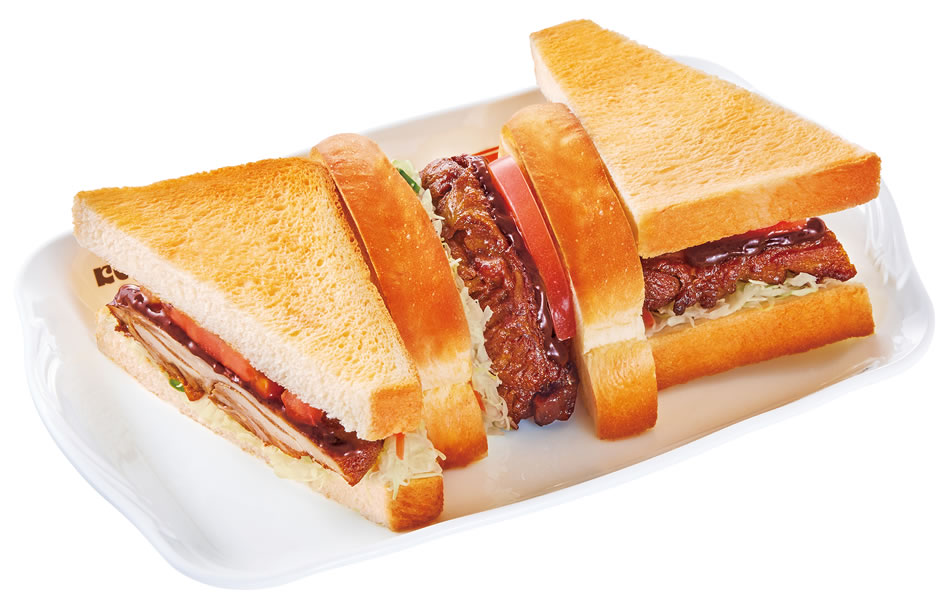 タンドリーチキンホットサンド