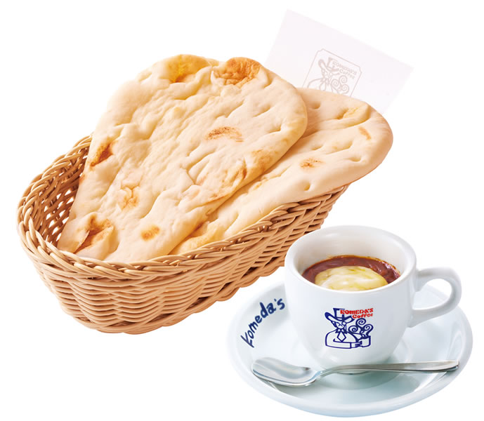 チーズカリーとナン