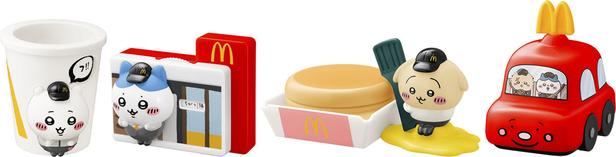 マクドナルドハッピーセット「ちいかわ」