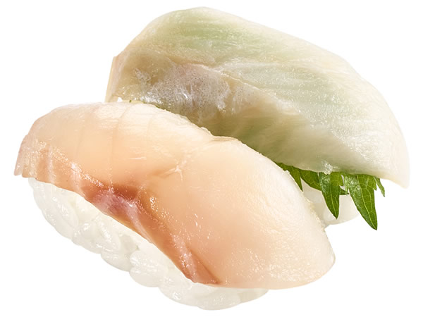 ハッカクとシマゾイ食べ比べ