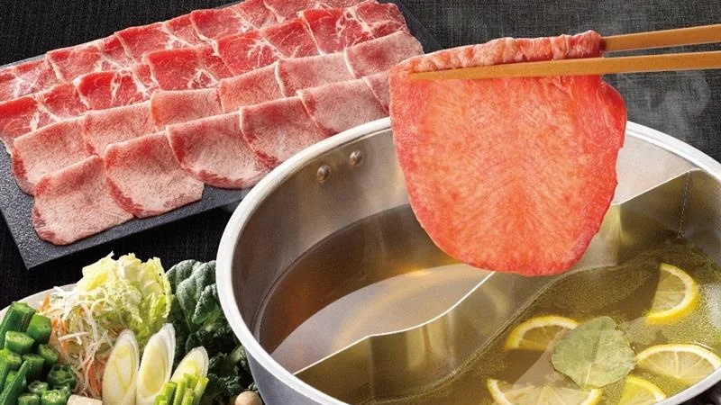 しゃぶ葉 牛たん食べ放題コース