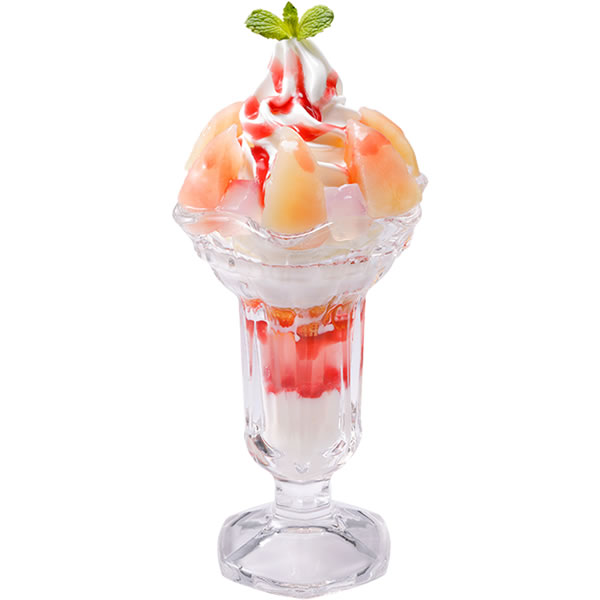 ピーチパフェ