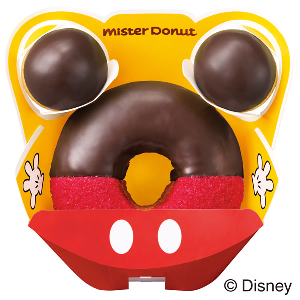 ふわふわシューチョコリング＜ミッキーマウス＞