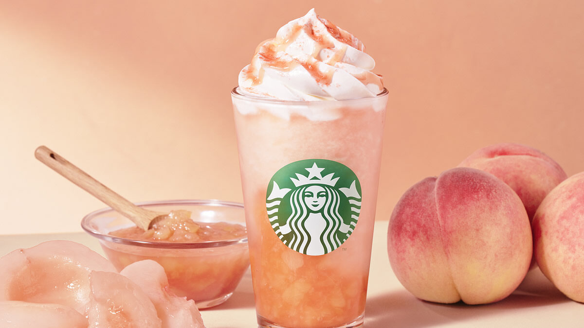 ヘブンリー ピーチ フラペチーノ